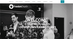 Desktop Screenshot of freedomchurchgf.com